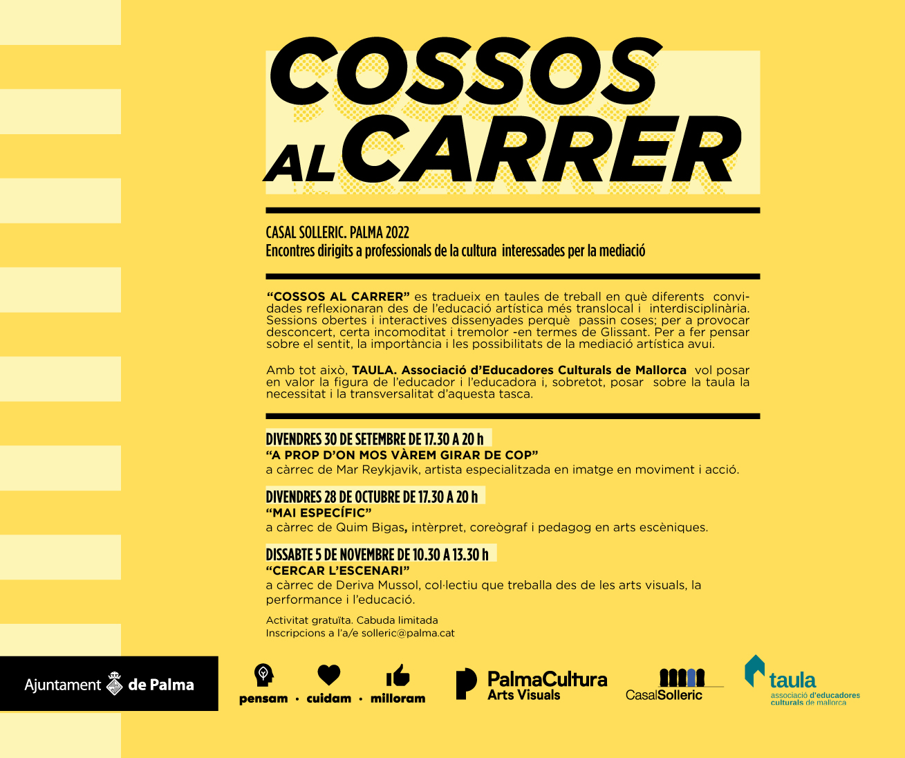 Flyer Cossos al carrer